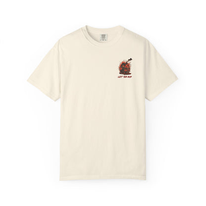 Let 'Er Rip T-Shirt Comfort Colors (Front Only)