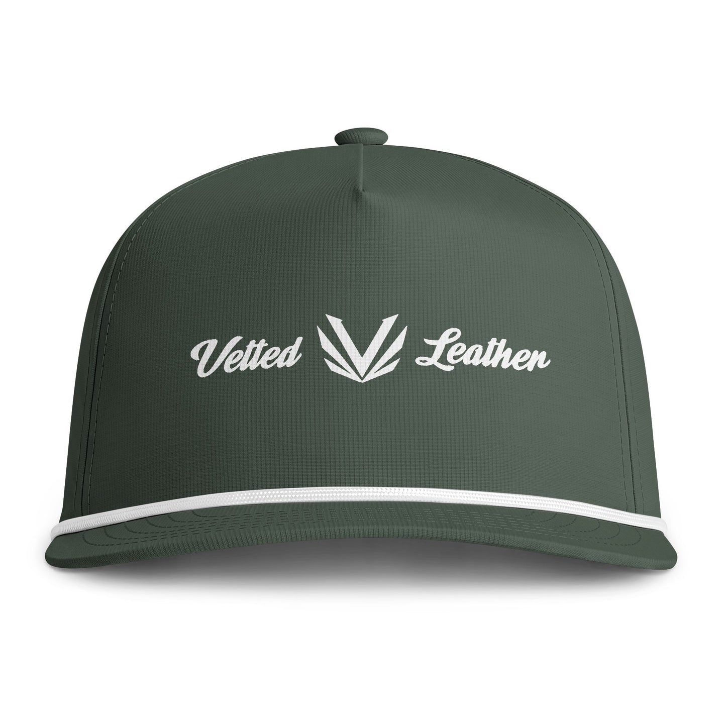 Vetted V Leather Rope Hat Comfort Colors