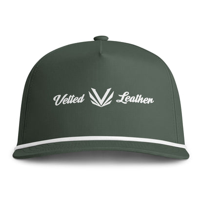 Vetted V Leather Rope Hat Comfort Colors