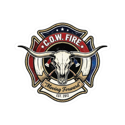 C.O.W. Station Logo Sticker