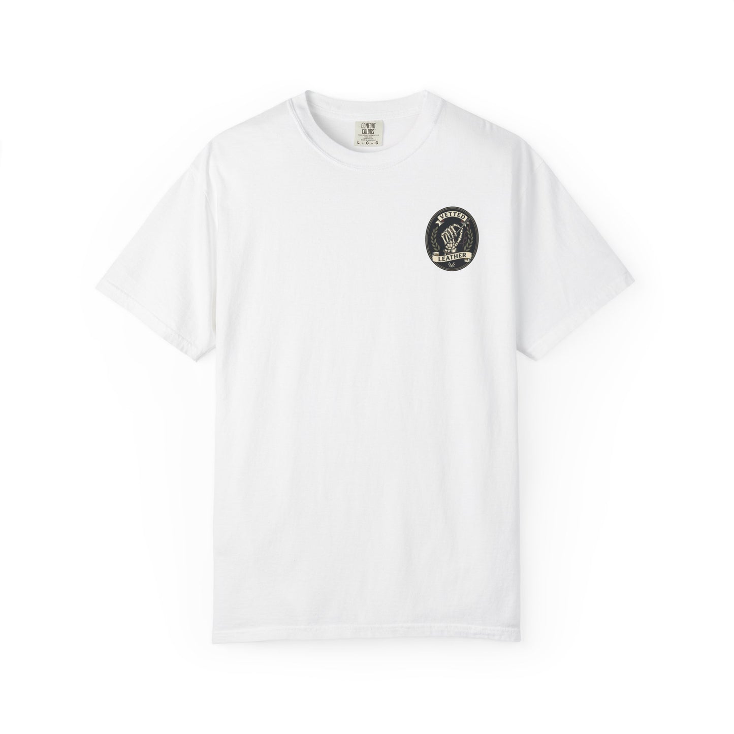Skeletal T-Shirt Comfort Colors (Front And Back)