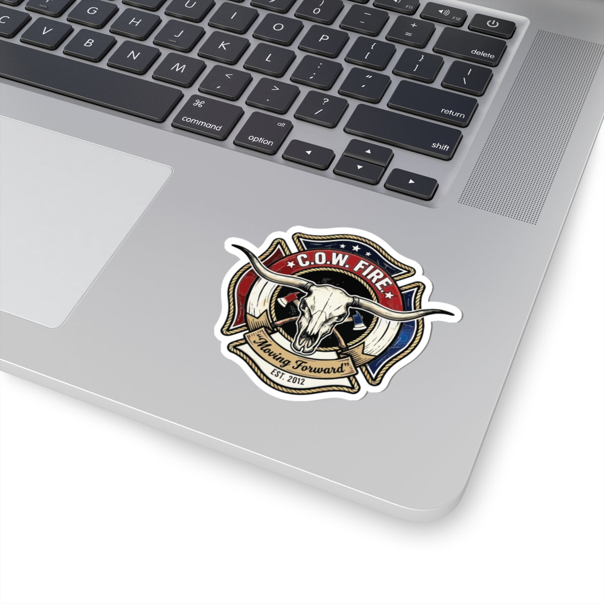 C.O.W. Station Logo Sticker