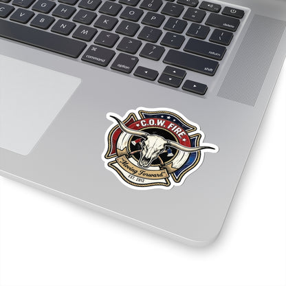 C.O.W. Station Logo Sticker