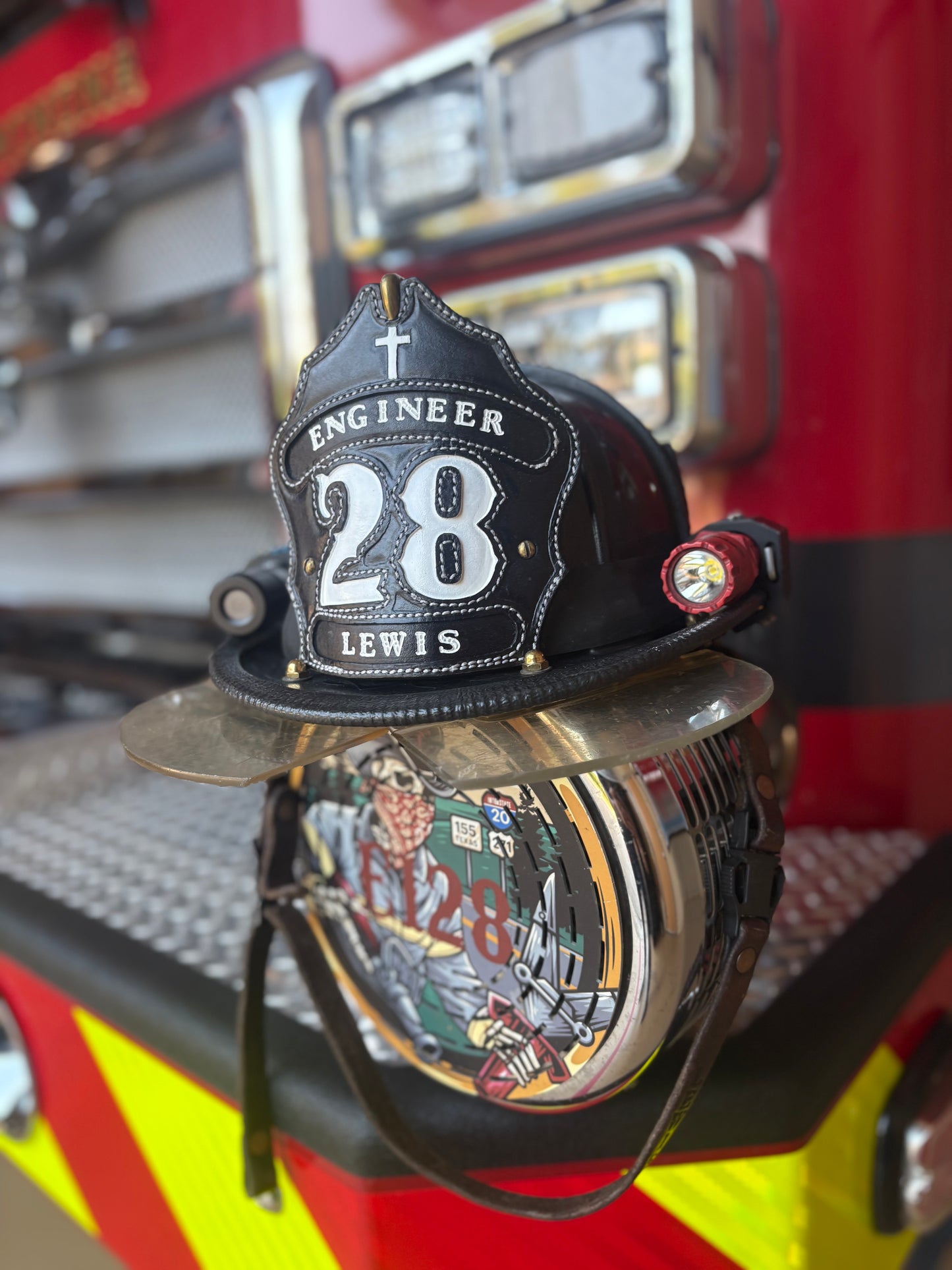 Firefighter Helmet Shield