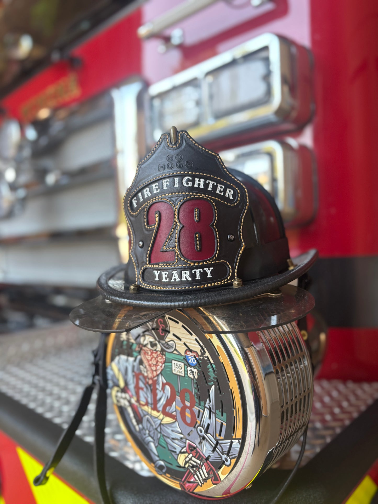 Firefighter Helmet Shield
