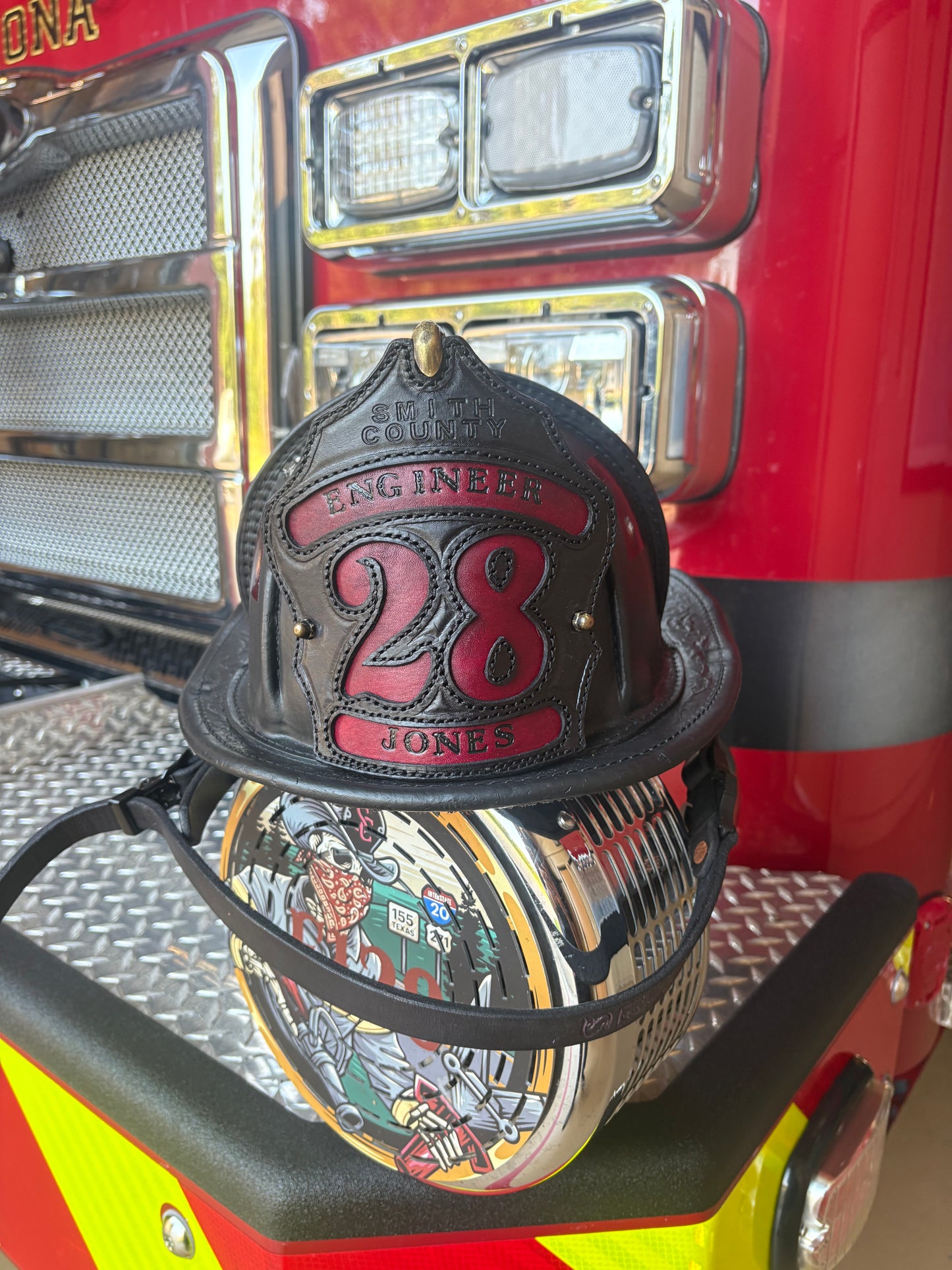 Firefighter Helmet Shield