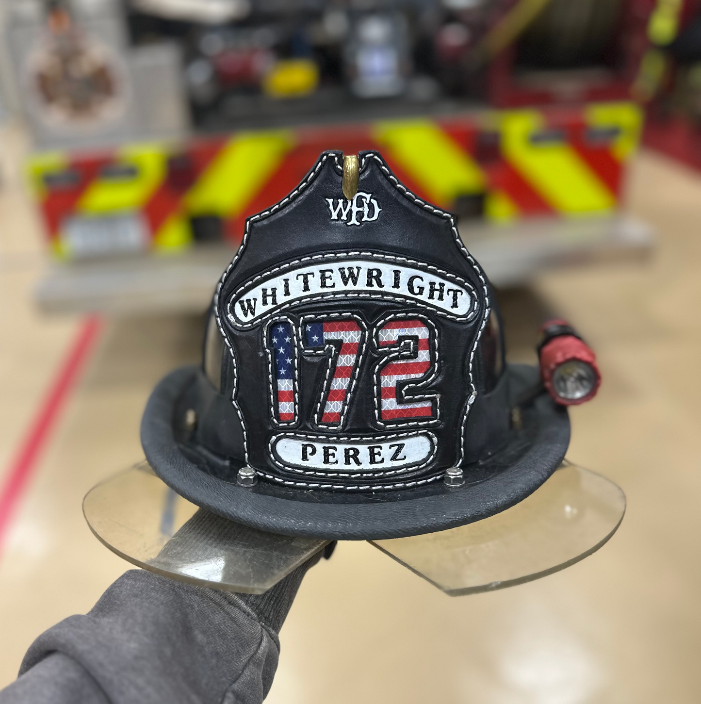 Firefighter Helmet Shield